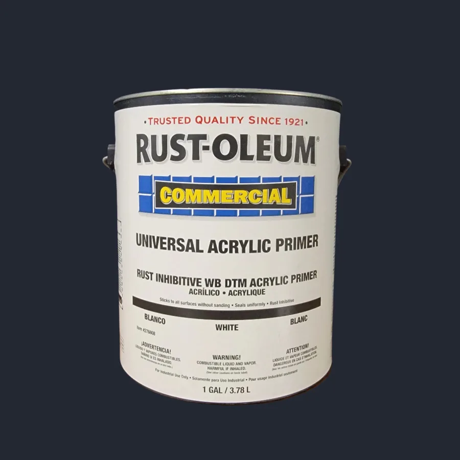 Rust-Oleum Universal Acrylic Primer · Rust-Inhibitive DTM