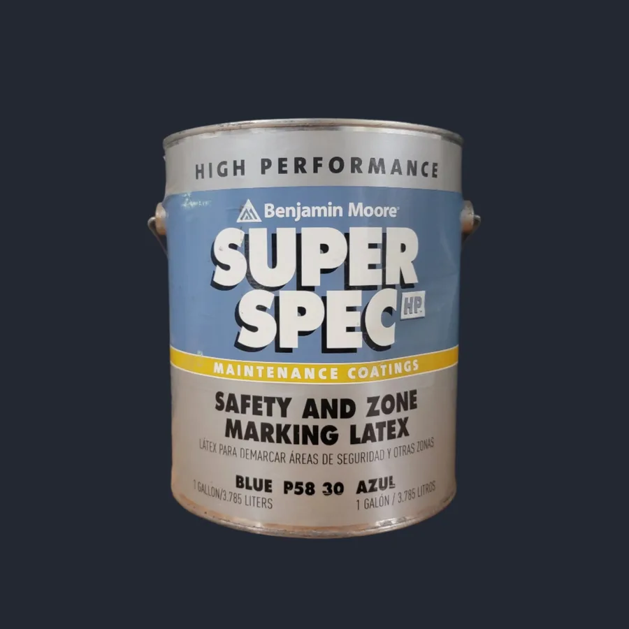 Super Spec HP Safety & Zone Marking Latex · Blue P58-30
