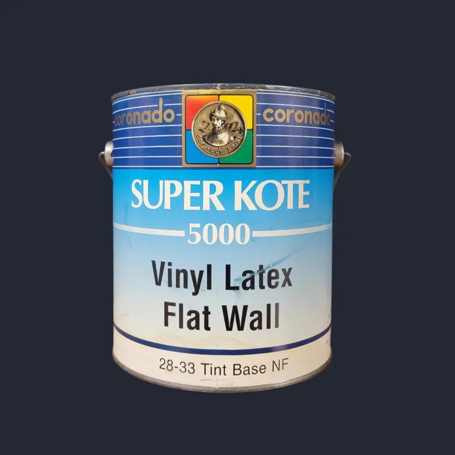 Coronado Super Kote 5000 Flat · Tint Base