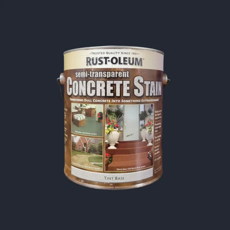 Rust-Oleum Semi-Transparent Concrete Stain · Tint Base