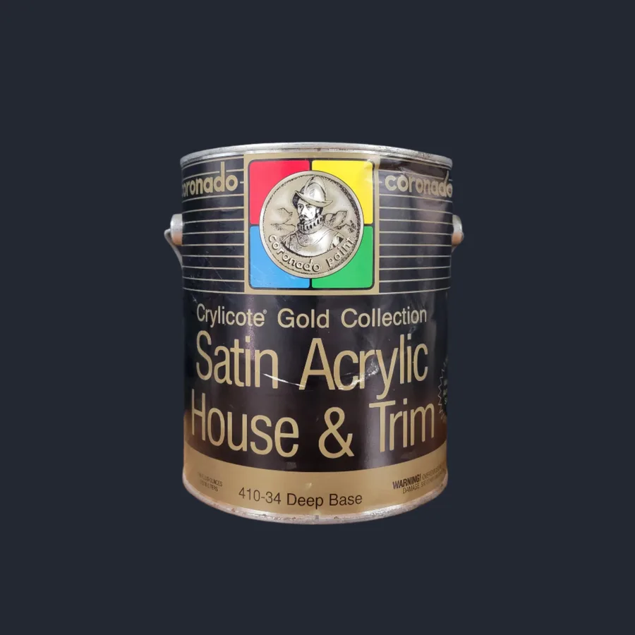 Coronado Crylicote Gold Collection House & Trim · Satin · Deep Base