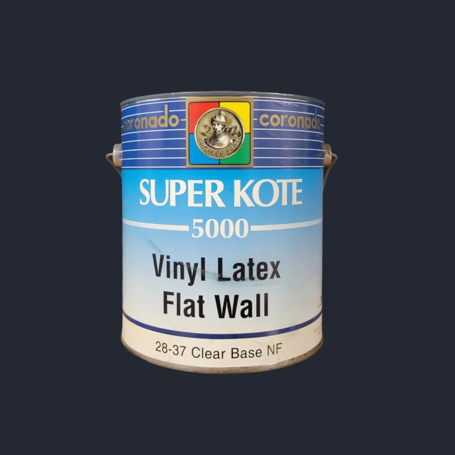 Coronado Super Kote 5000 Flat · Clear Base