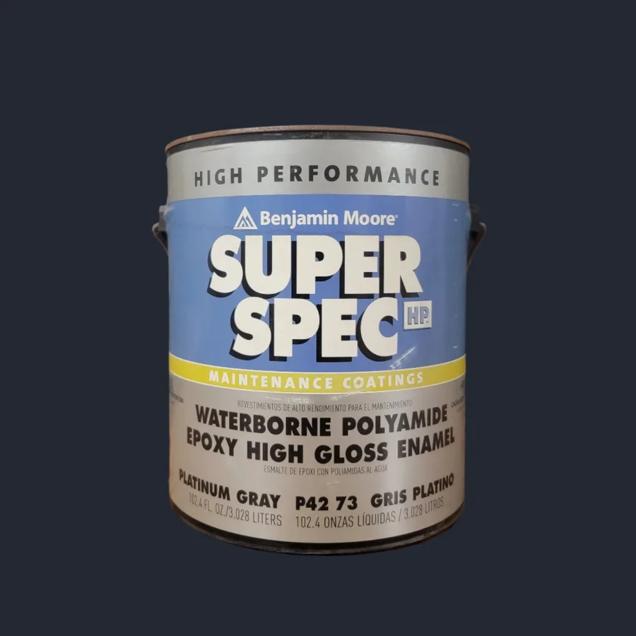 Super Spec HP Waterborne Epoxy · High Gloss · Platinum Gray P42-73